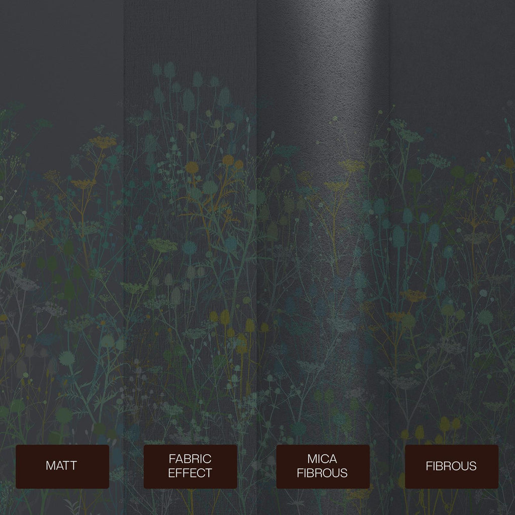 Tania's Garden Midnight Bespoke Mural by Clarissa Hulse