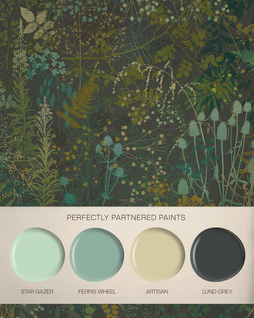 Serendipity Forest Bespoke Mural by Clarissa Hulse