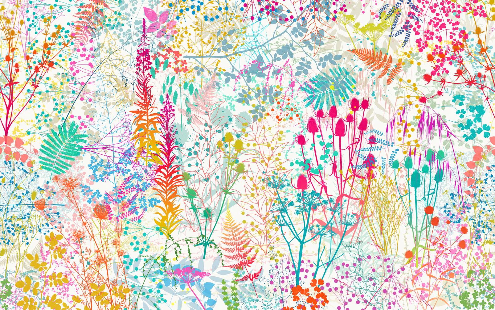 Serendipity Kaleidoscope Bespoke Mural by Clarissa Hulse