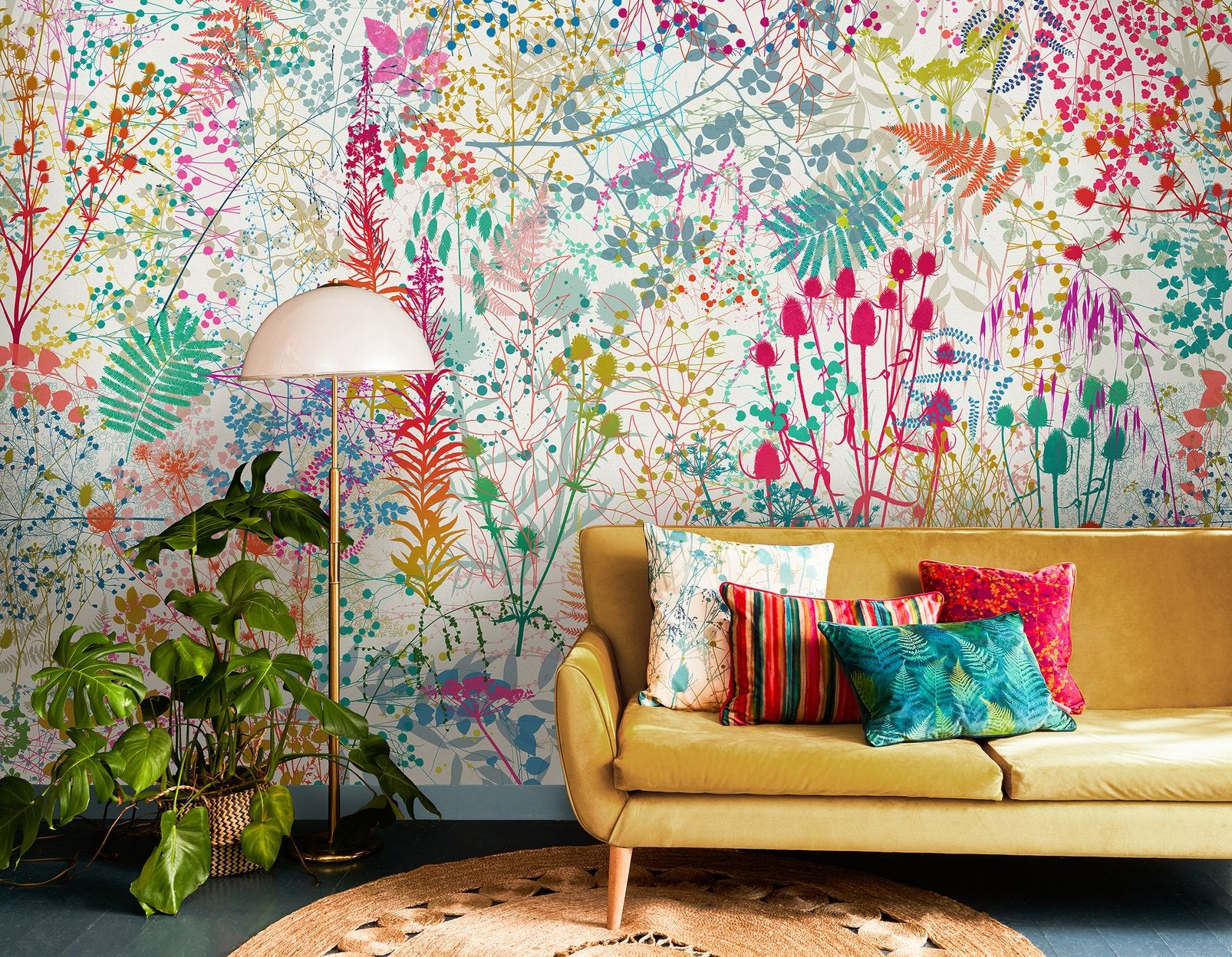 Serendipity Kaleidoscope Bespoke Mural by Clarissa Hulse