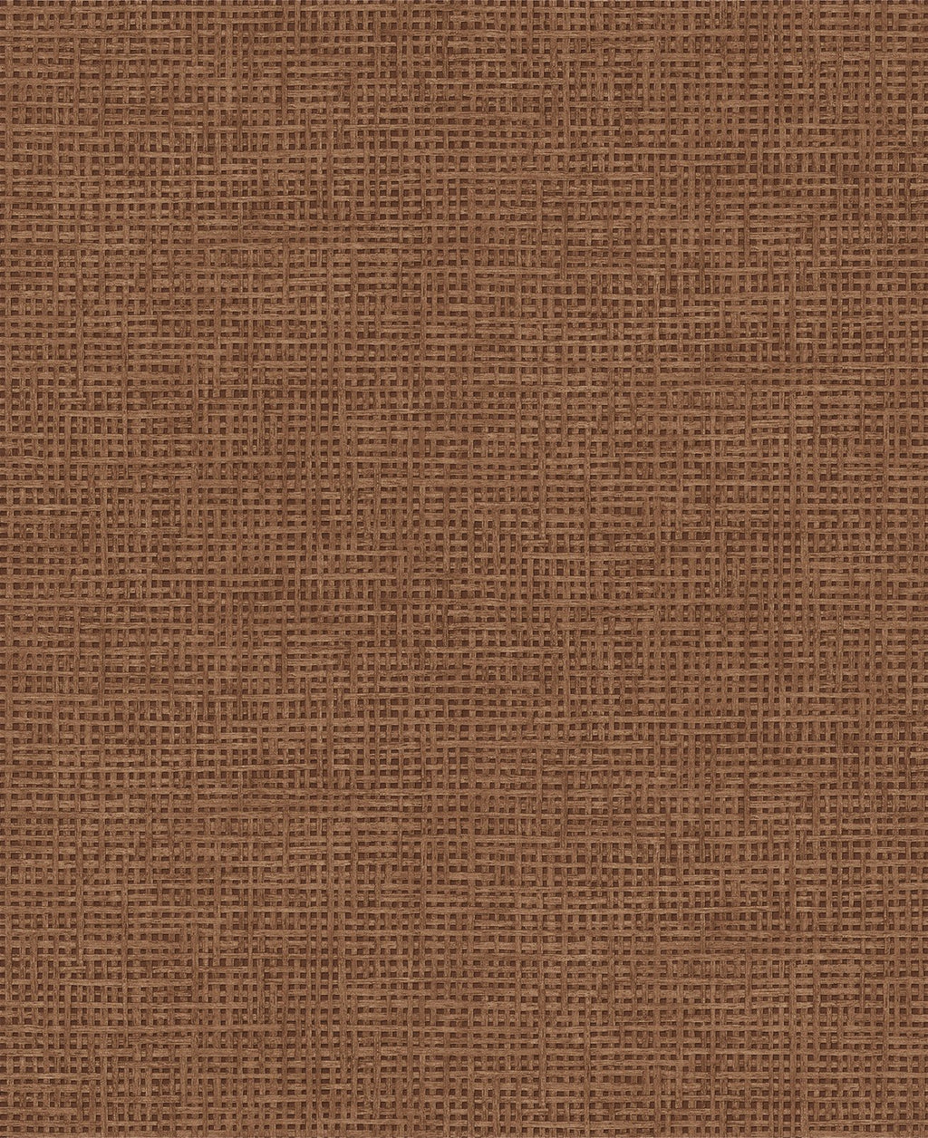 Rustic Weft Clay Wallpaper