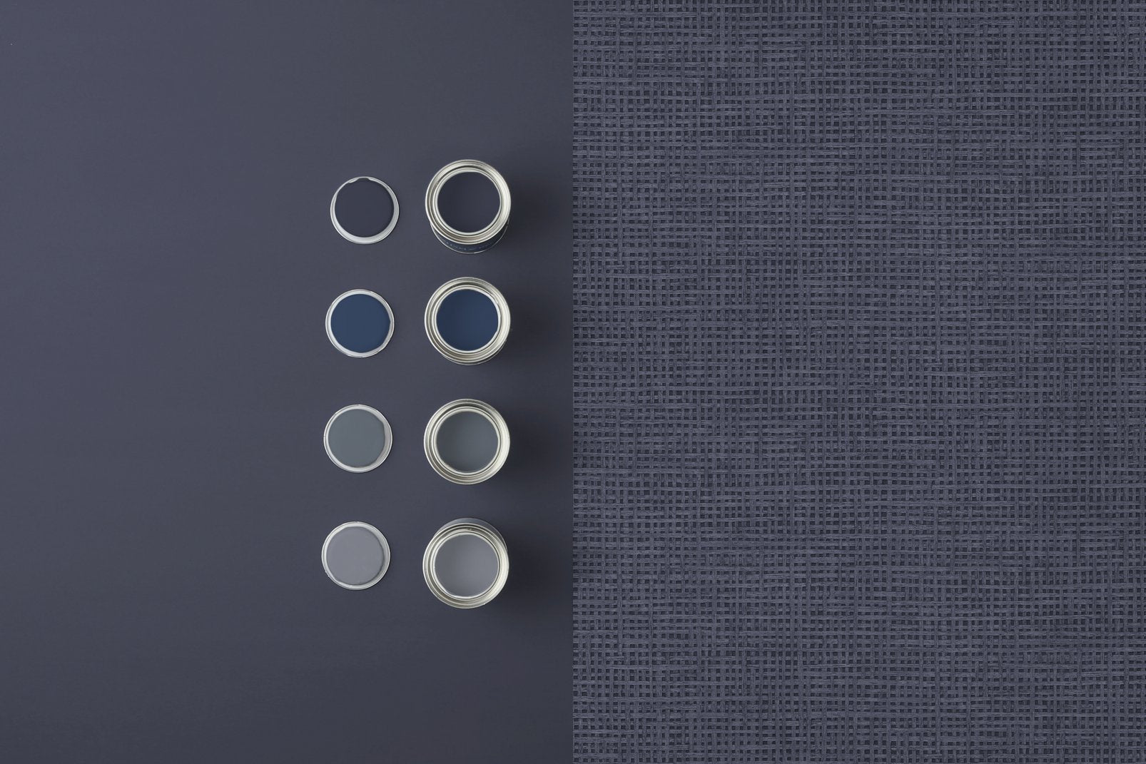 Rustic Weft Denim Wallpaper