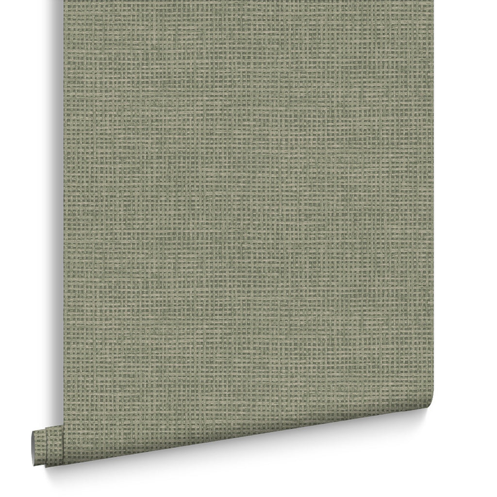 Rustic Weft Calma Wallpaper