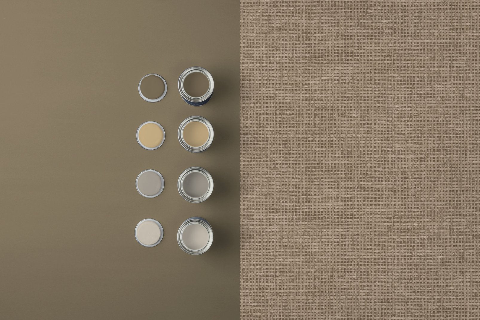 Rustic Weft Toast Wallpaper