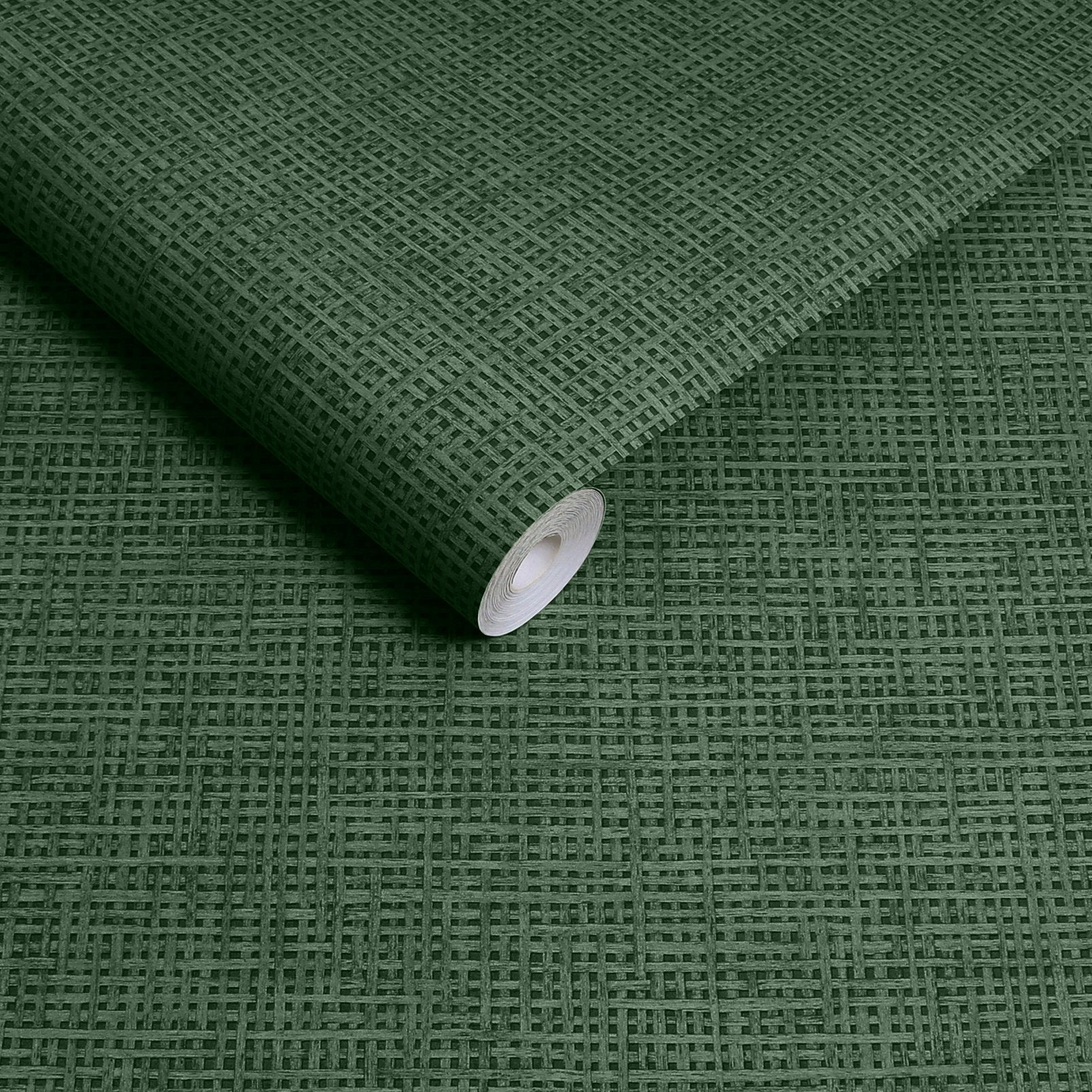 Rustic Weft Palm Wallpaper