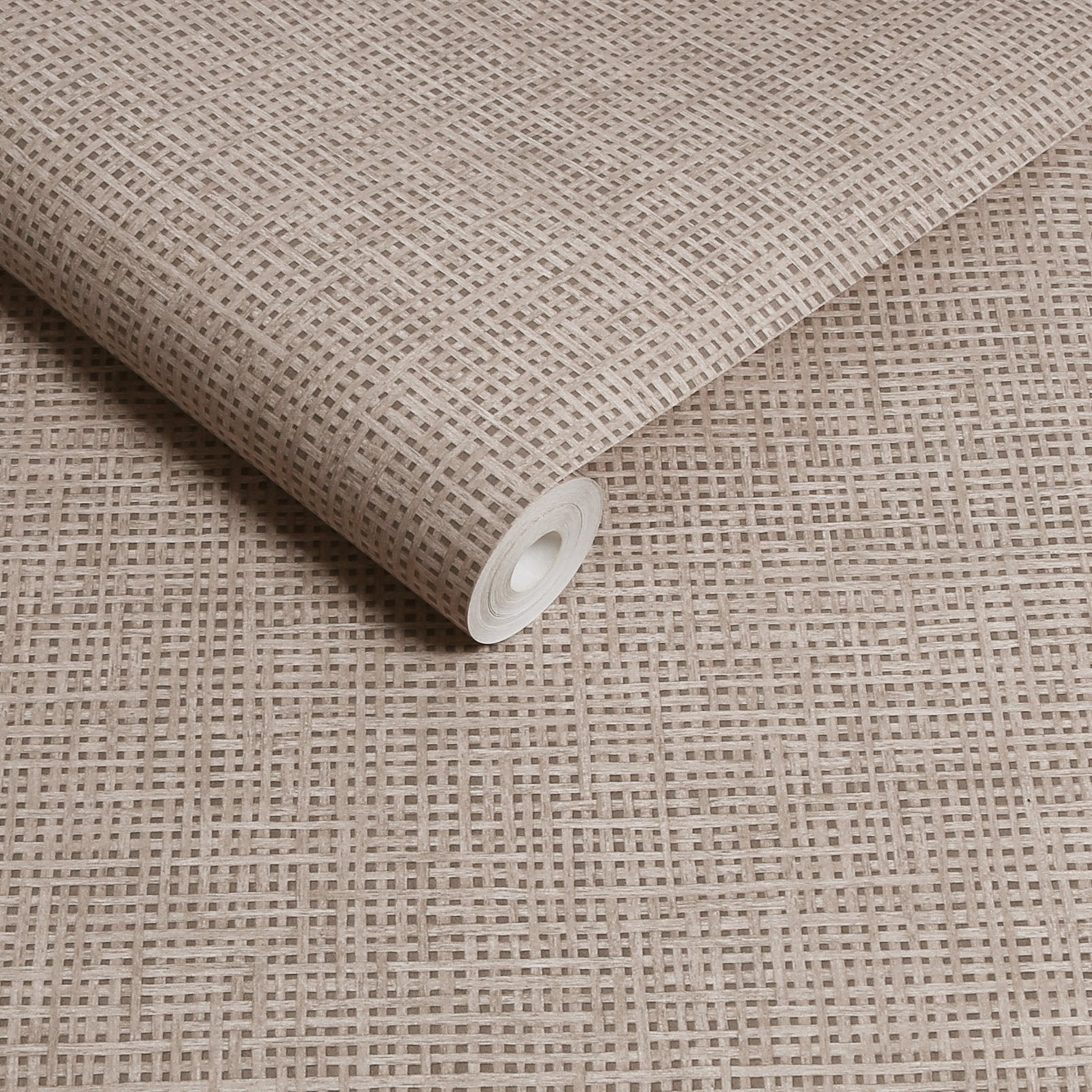 Rustic Weft Stone Wallpaper