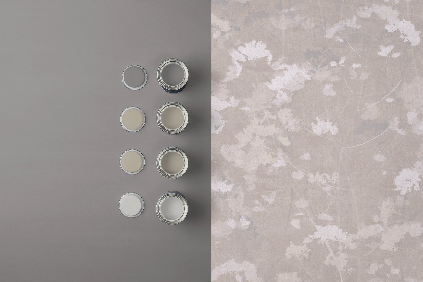 Flower Press Stone Wallpaper