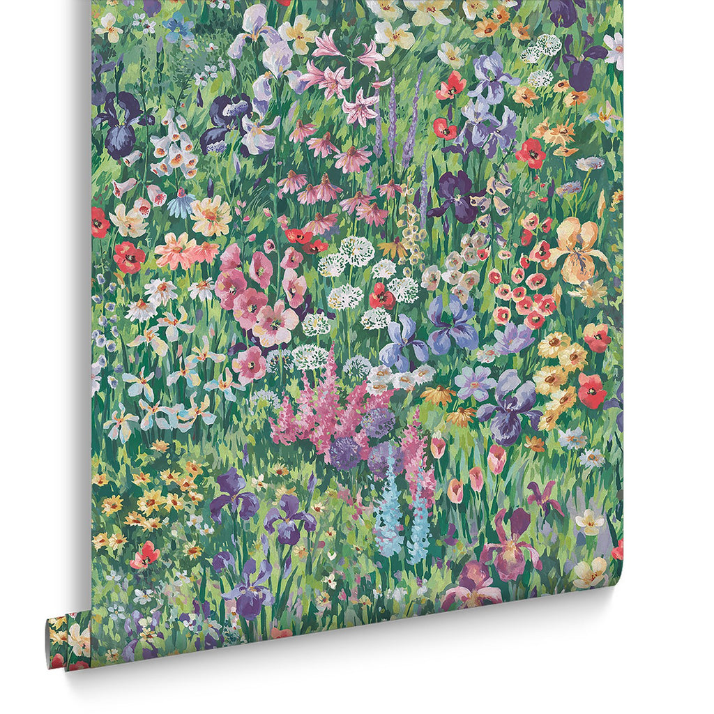 Cottage Garden Verdant Wallpaper