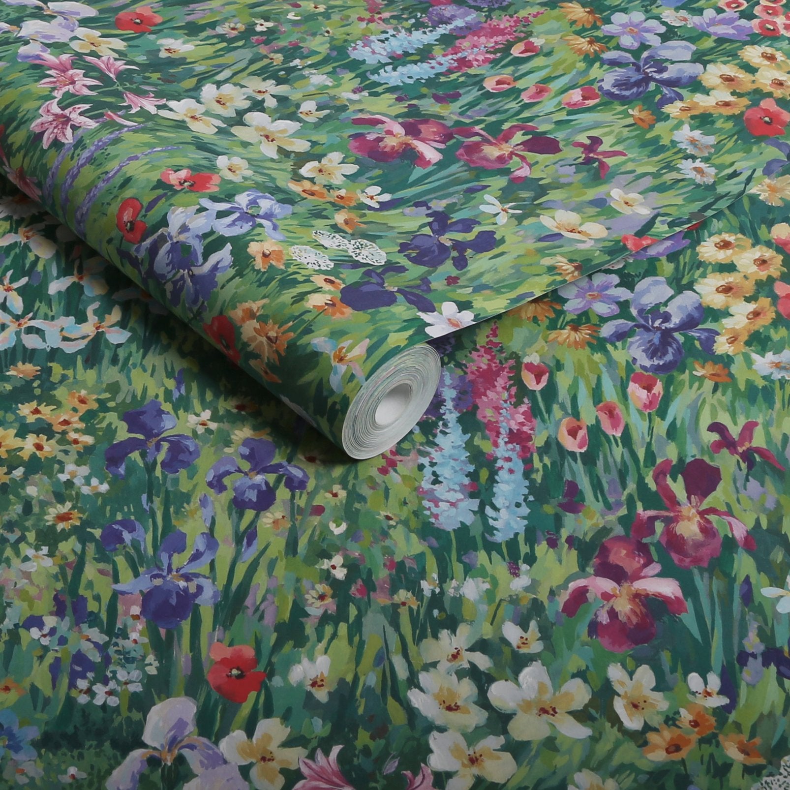Cottage Garden Verdant Wallpaper