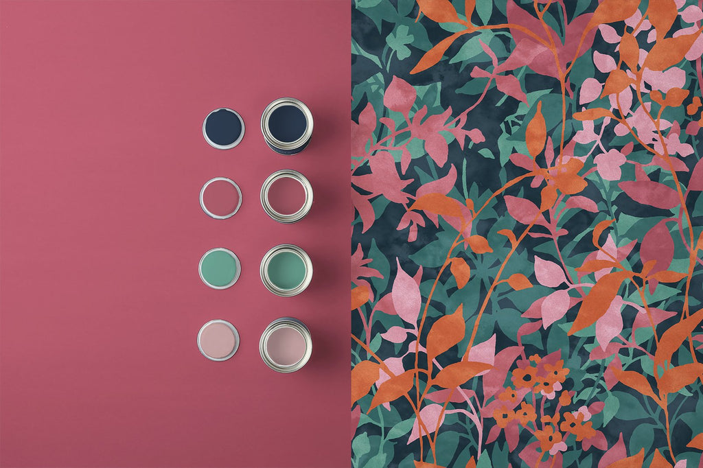 Fleur Vivid Wallpaper