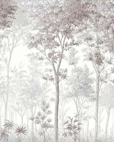 Coppice Forest Mono Bespoke Mural