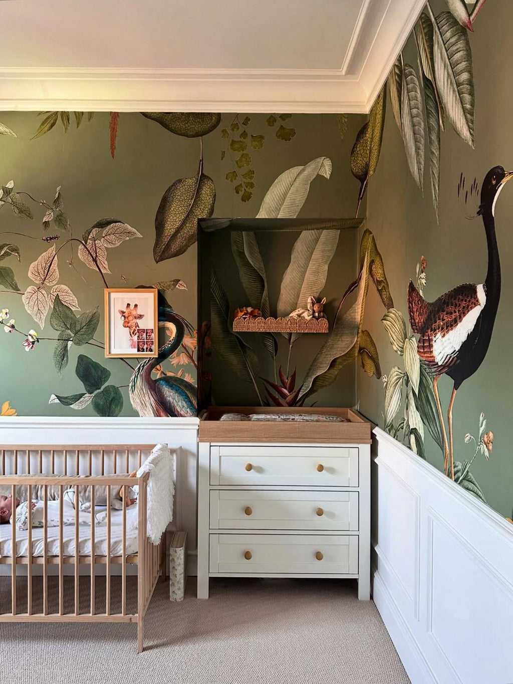 Glasshouse Sage Bespoke Mural