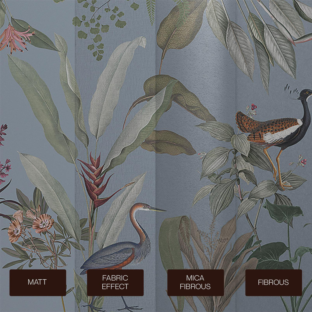 Glasshouse Blue Bespoke Mural