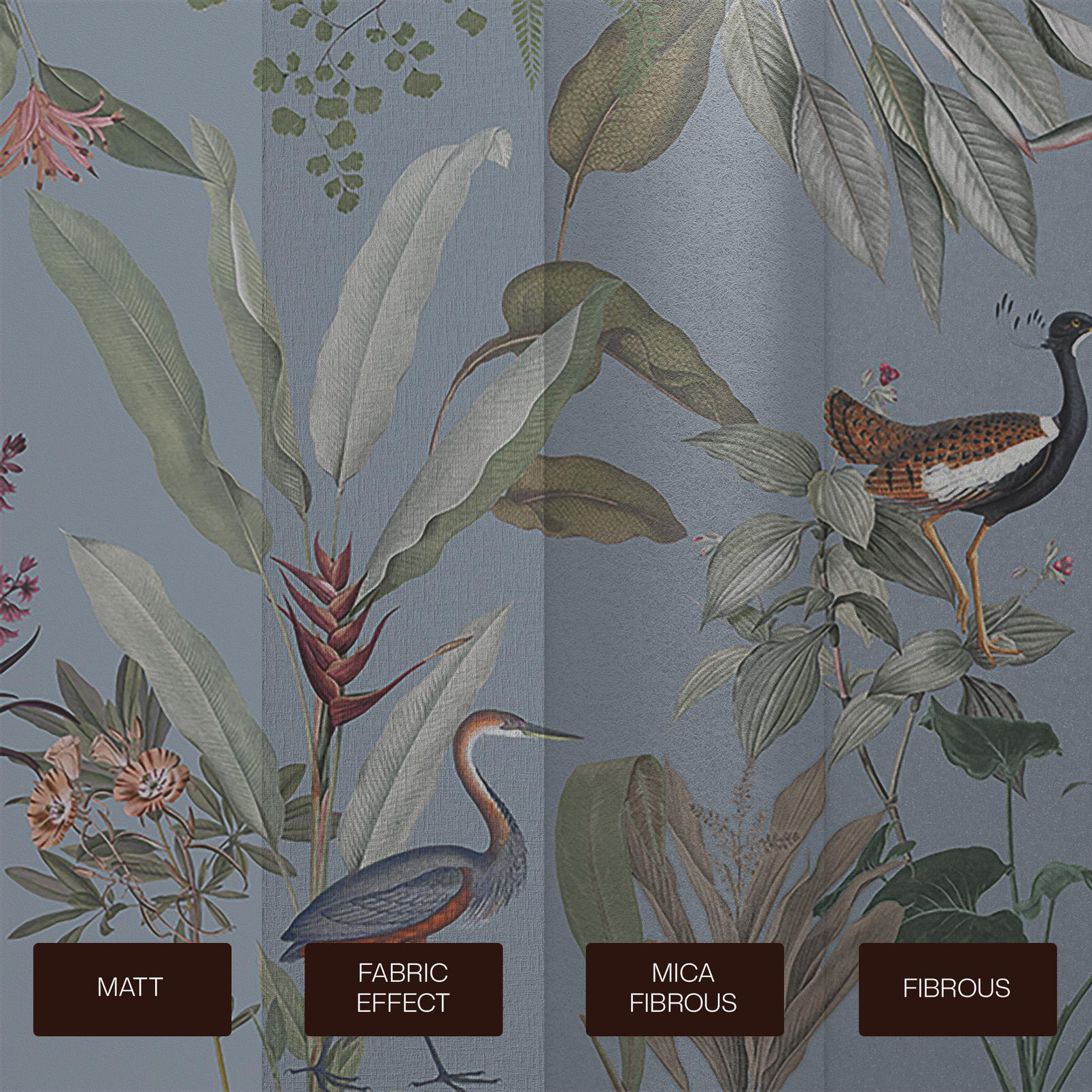Glasshouse Blue Bespoke Mural