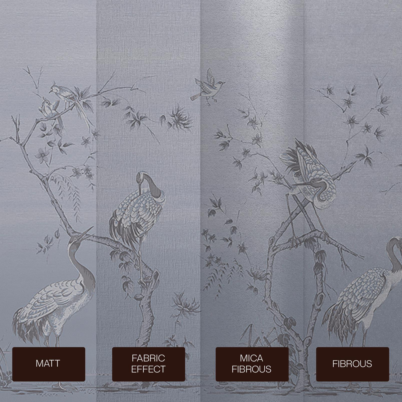 Grazing Cranes Sky Bespoke Mural