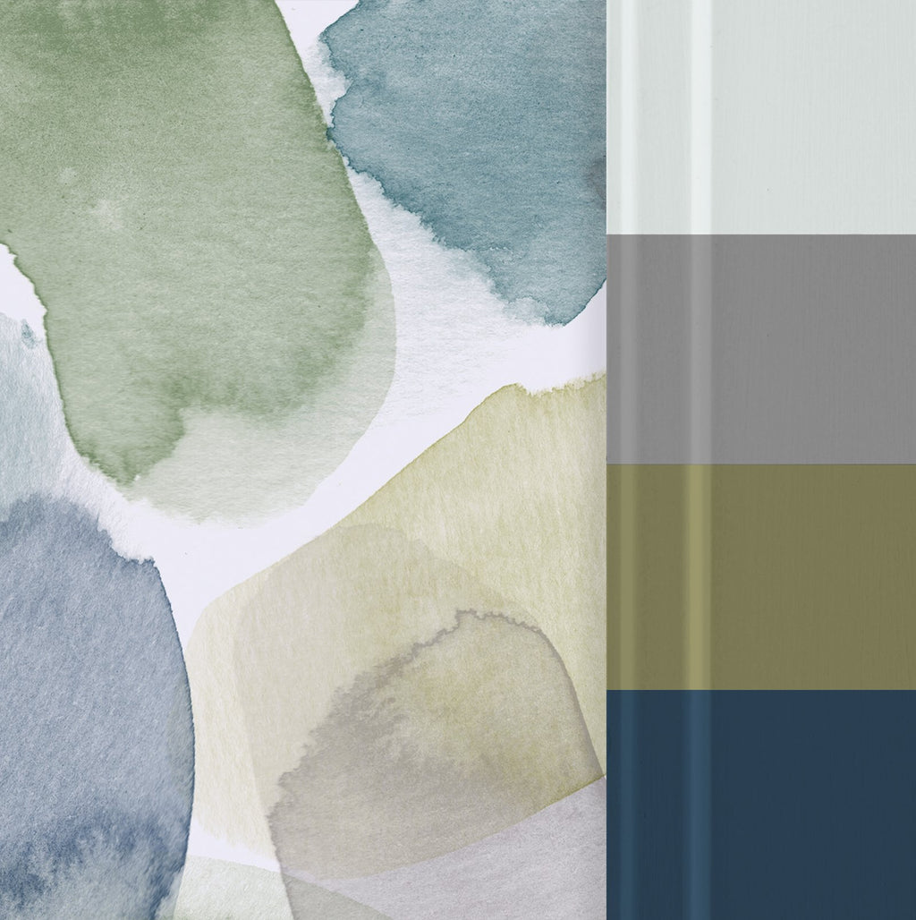 Watercolour Stills Evening Bespoke Mural