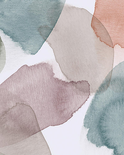 Watercolour Stills Sunset Bespoke Mural