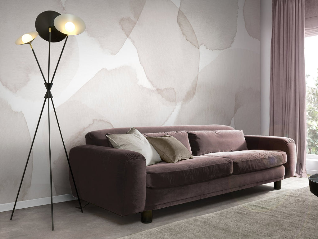 Watercolour Stills Pebble Bespoke Mural