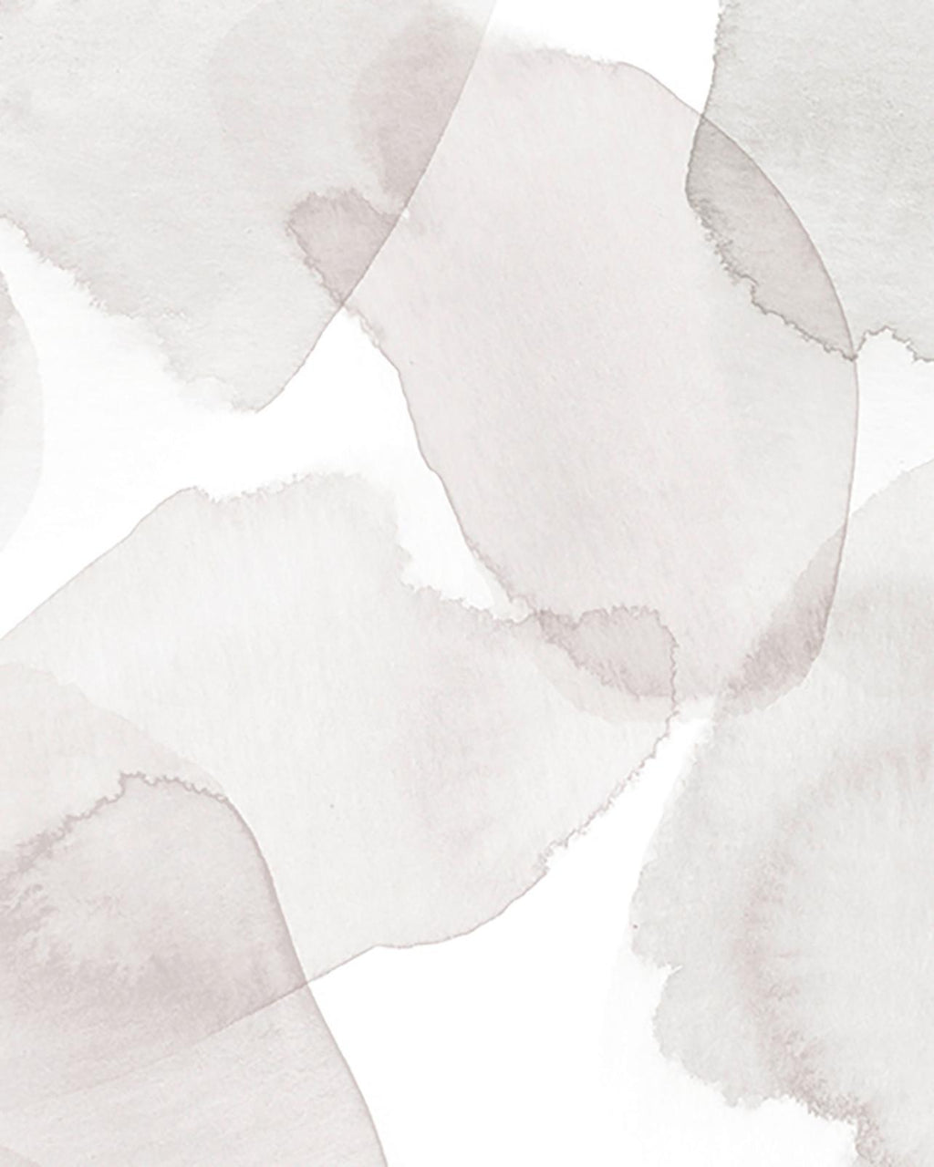 Watercolour Stills Pebble Bespoke Mural