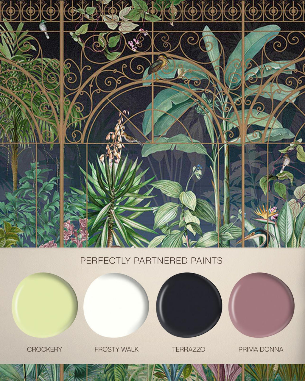Into The Glasshouse Night Bespoke Mural