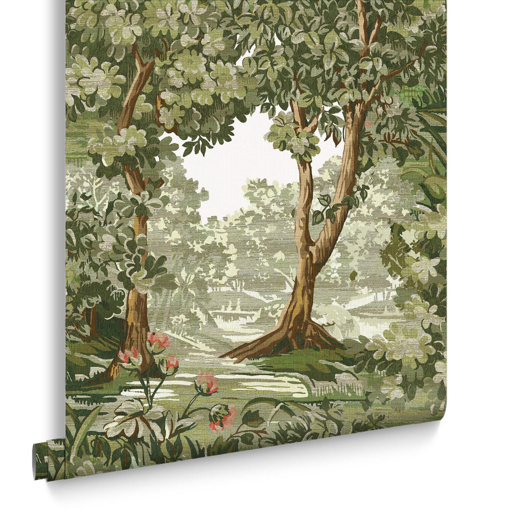 Bodenham Spring Sage Wallpaper
