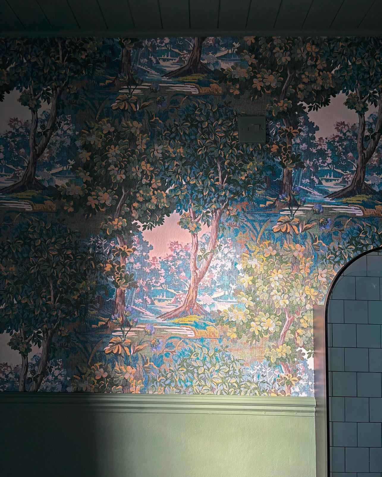 Bodenham Heritage Green Wallpaper
