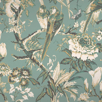 Perrow Duck Egg Wallpaper