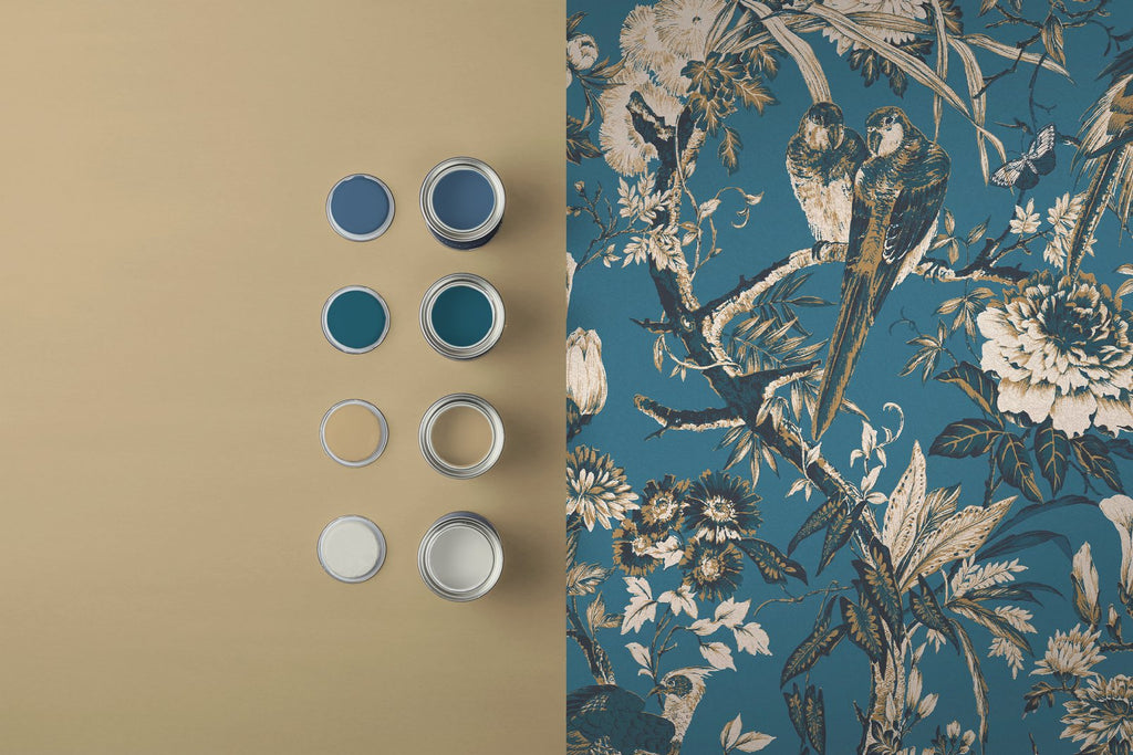 Perrow Blue Wallpaper