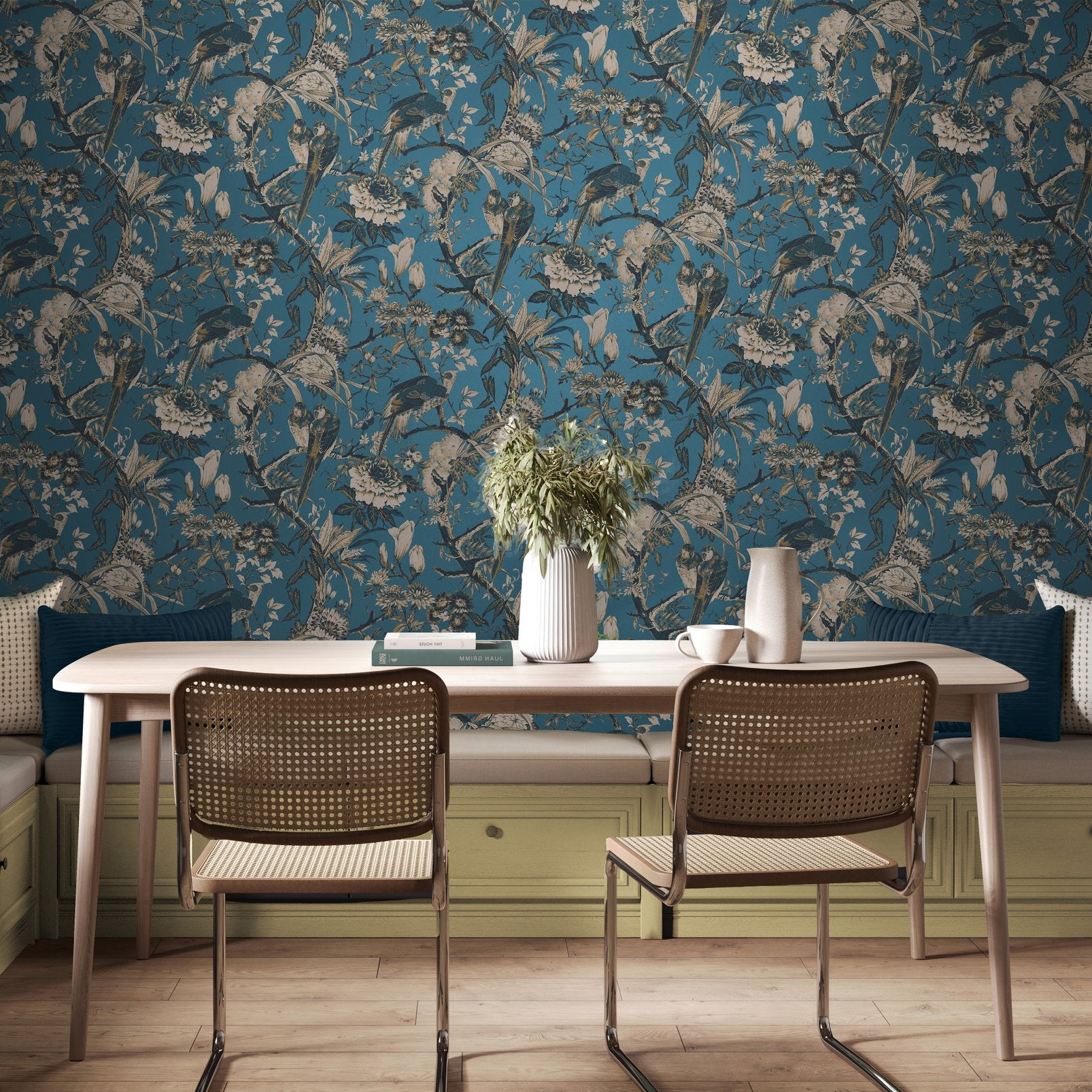 Perrow Blue Wallpaper