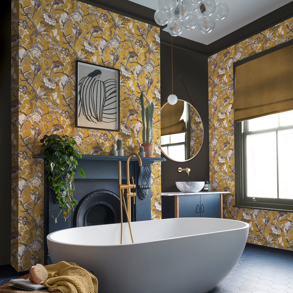 Perrow Yellow Wallpaper