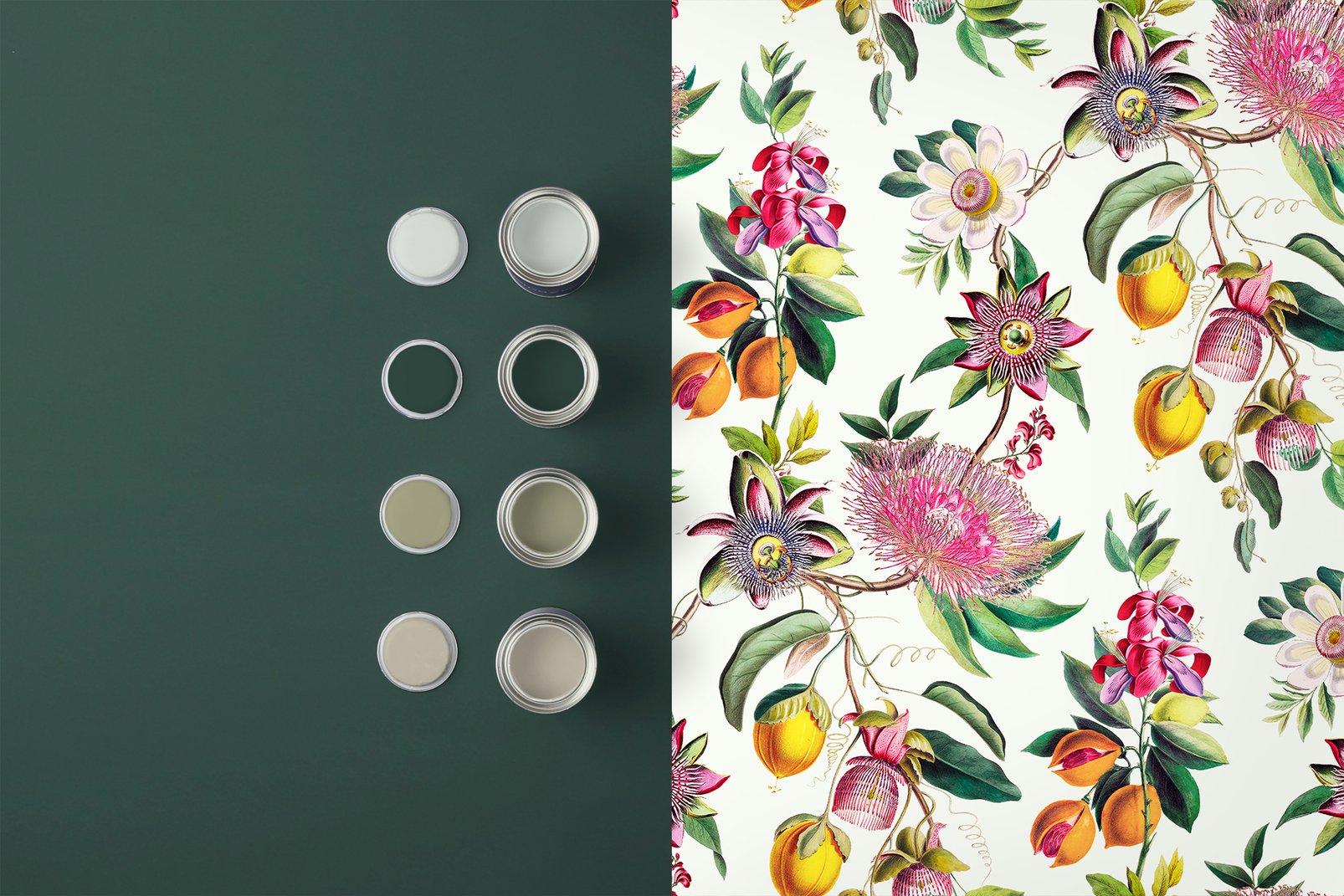 Physic Garden Lush Wallpaper