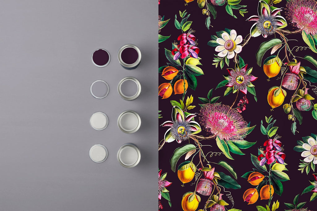Physic Garden Blackcurrant Wallpaper