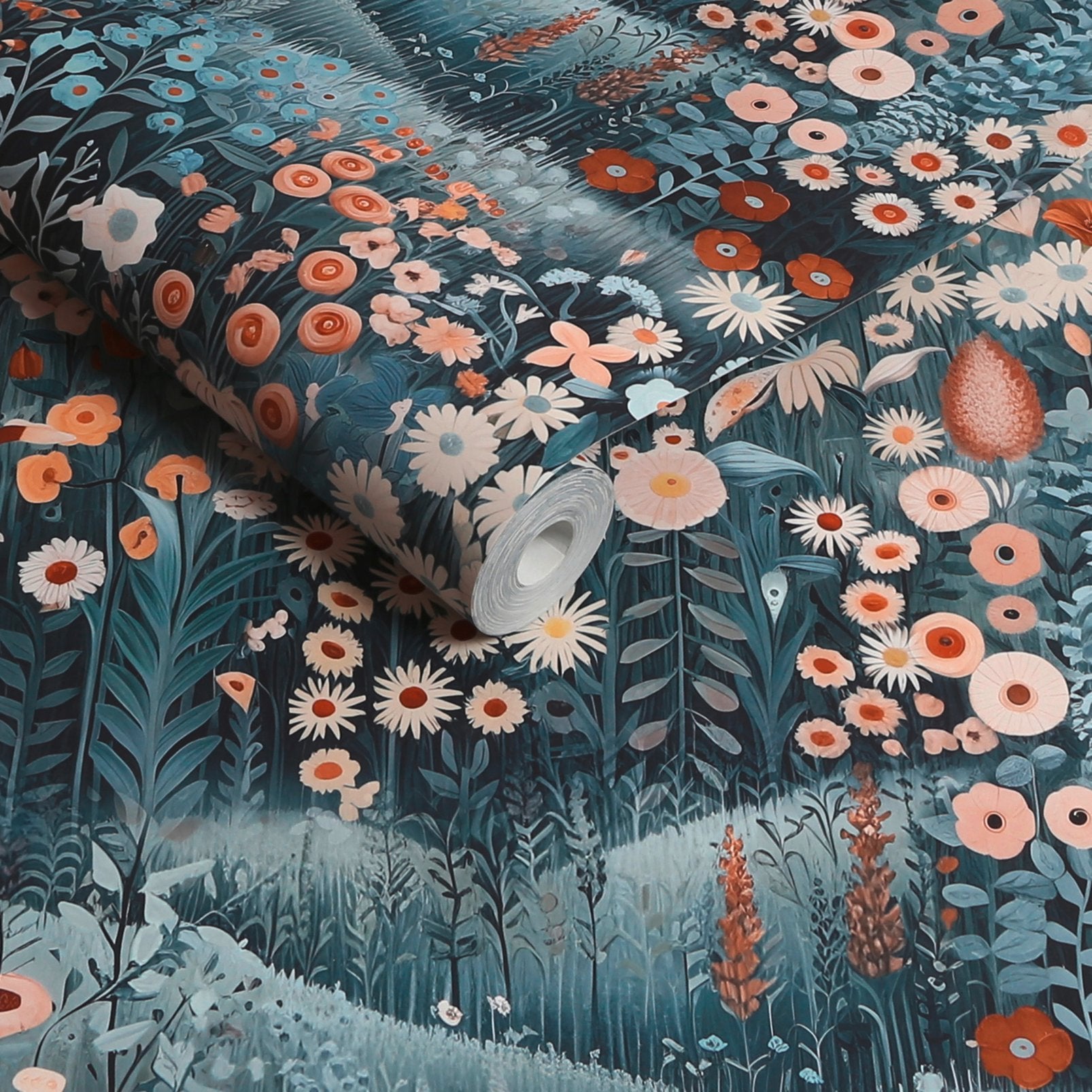 Glenwhan Wildflower Midnight Wallpaper
