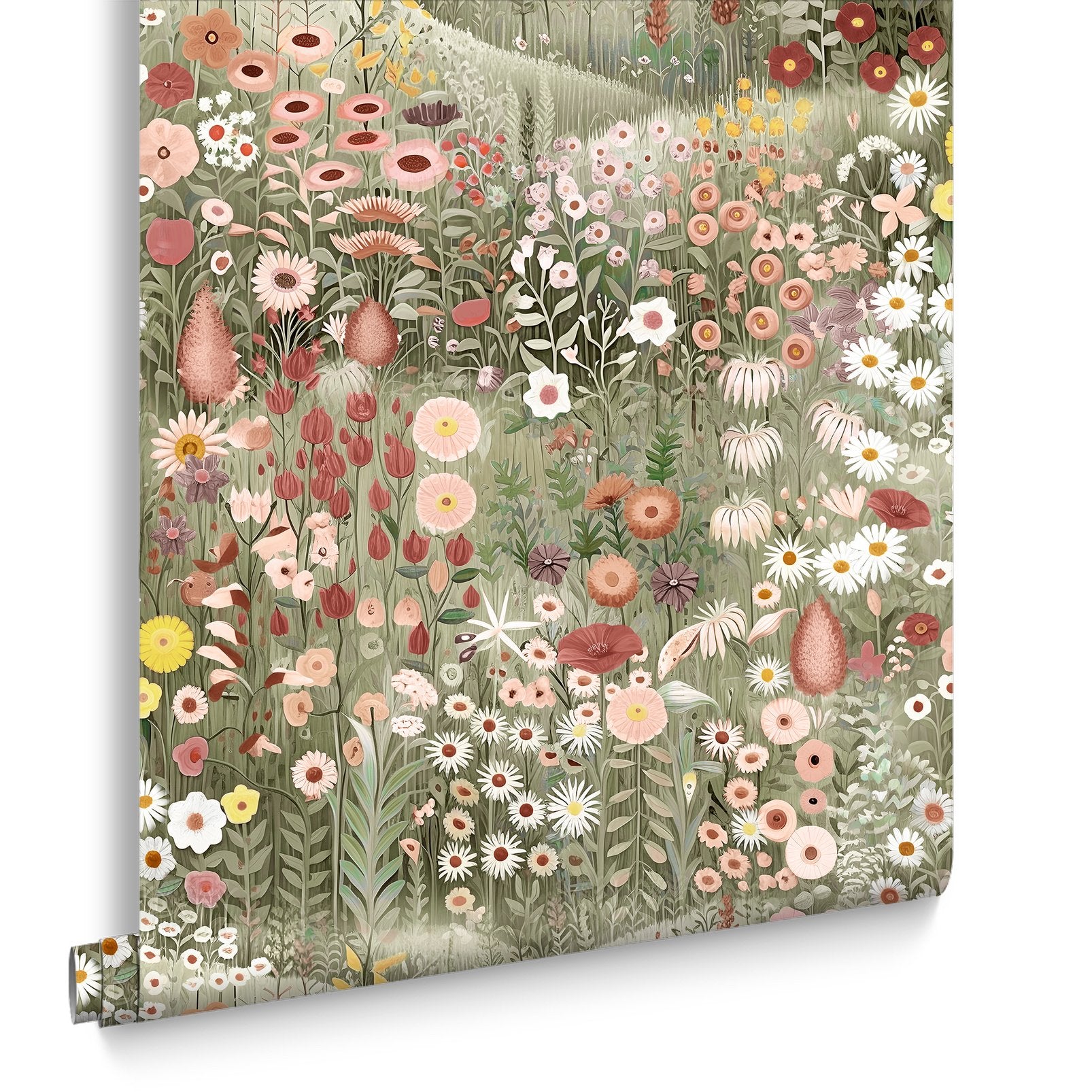 Glenwhan Wildflower Dew Wallpaper