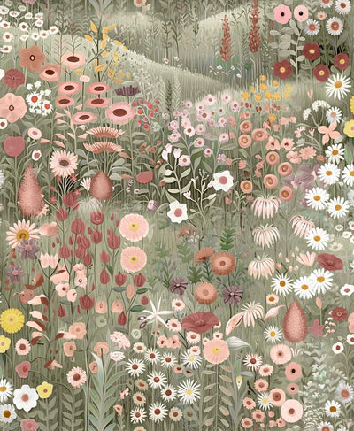 Glenwhan Wildflower Dew Wallpaper