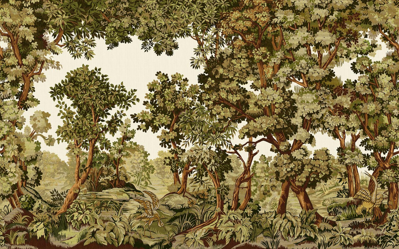 Bodenham Spring Sage Bespoke Mural.