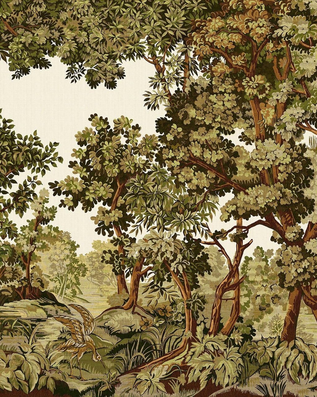 Bodenham Spring Sage Bespoke Mural.