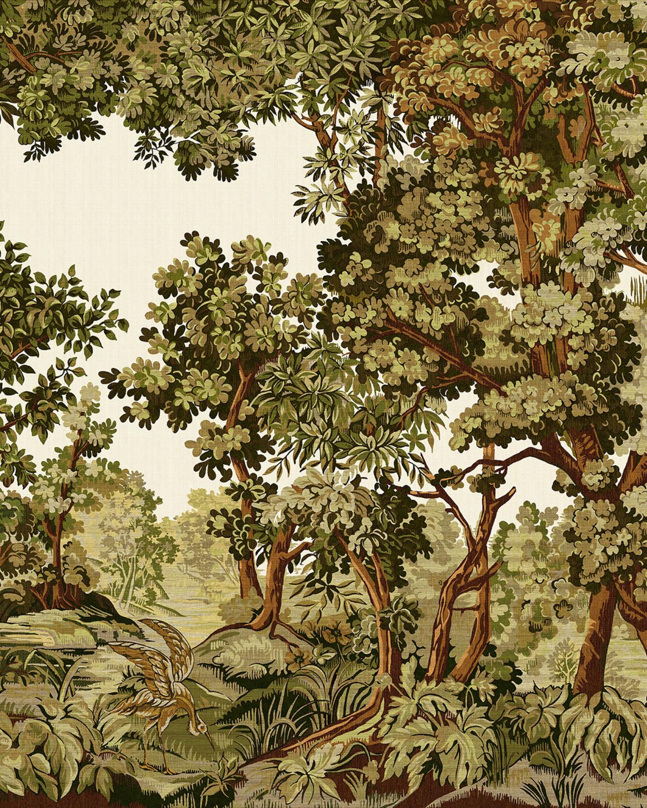 Bodenham Spring Sage Bespoke Mural.