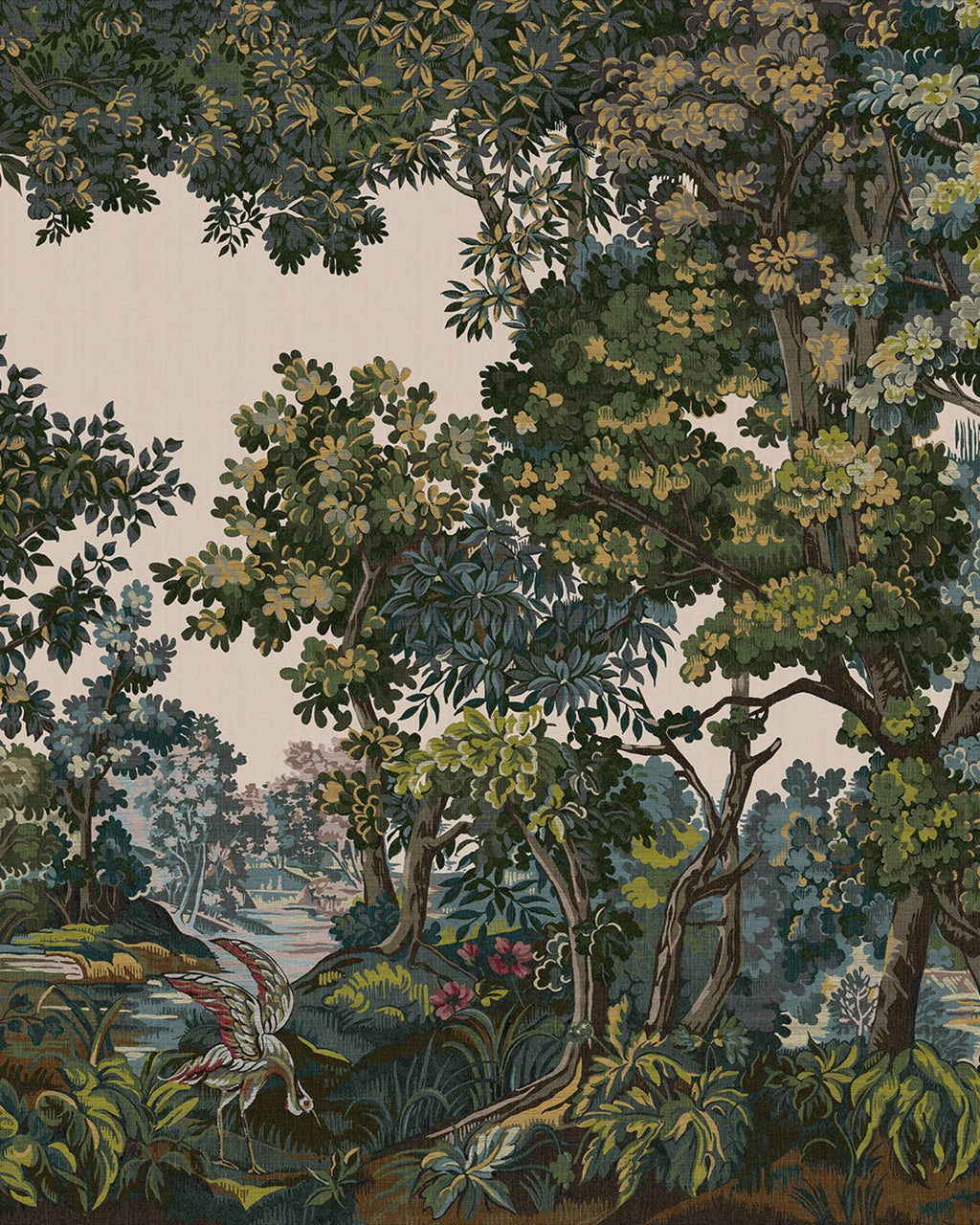 Bodenham Heritage Green Bespoke Mural