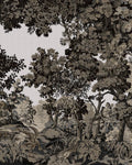 Bodenham Charcoal Bespoke Mural