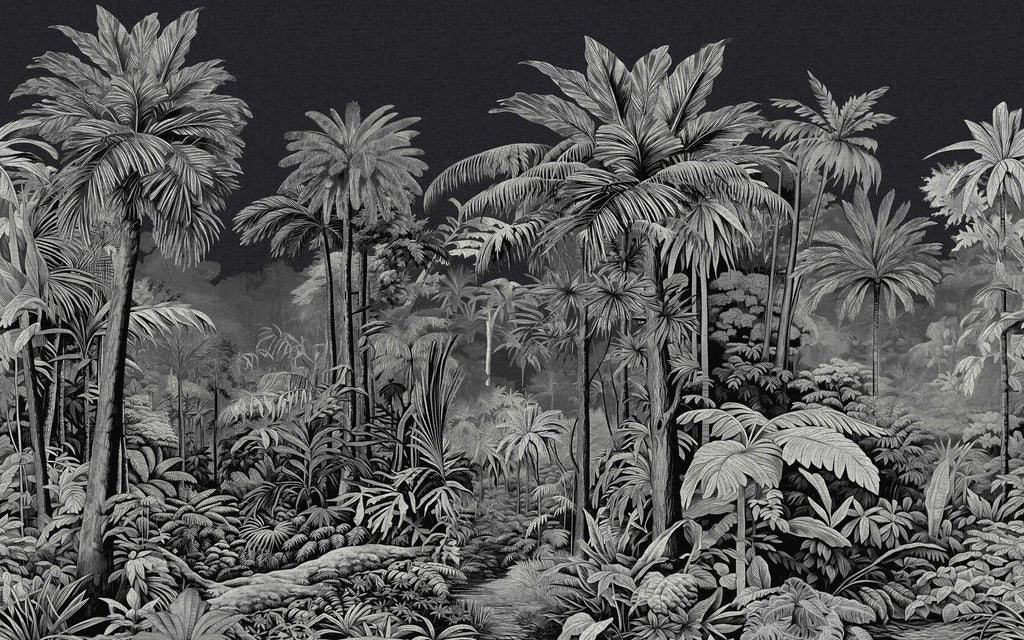 Benmore Ridge Monochrome Bespoke Mural