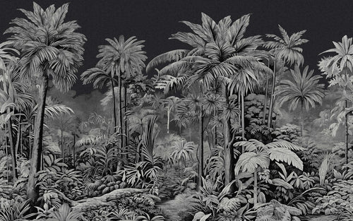 Benmore Ridge Monochrome Bespoke Mural