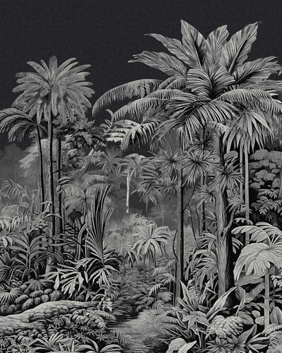 Benmore Ridge Monochrome Bespoke Mural