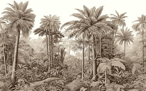 Benmore Ridge Sepia Bespoke Mural