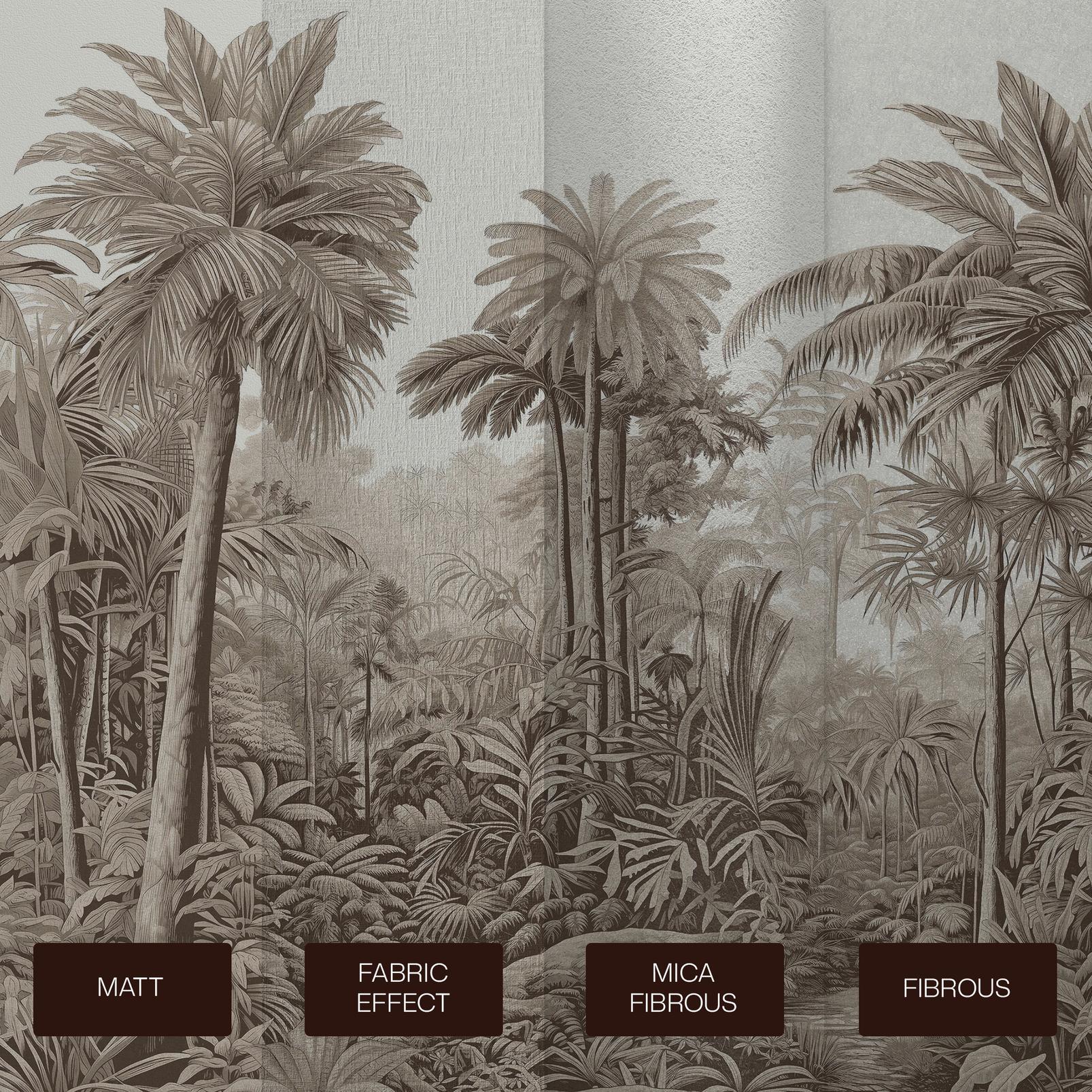 Benmore Ridge Sepia Bespoke Mural