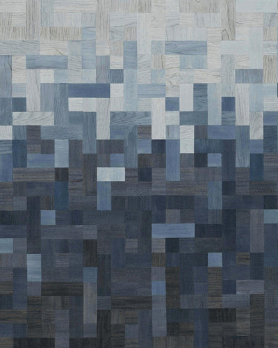 Matrix Blue Bespoke Mural