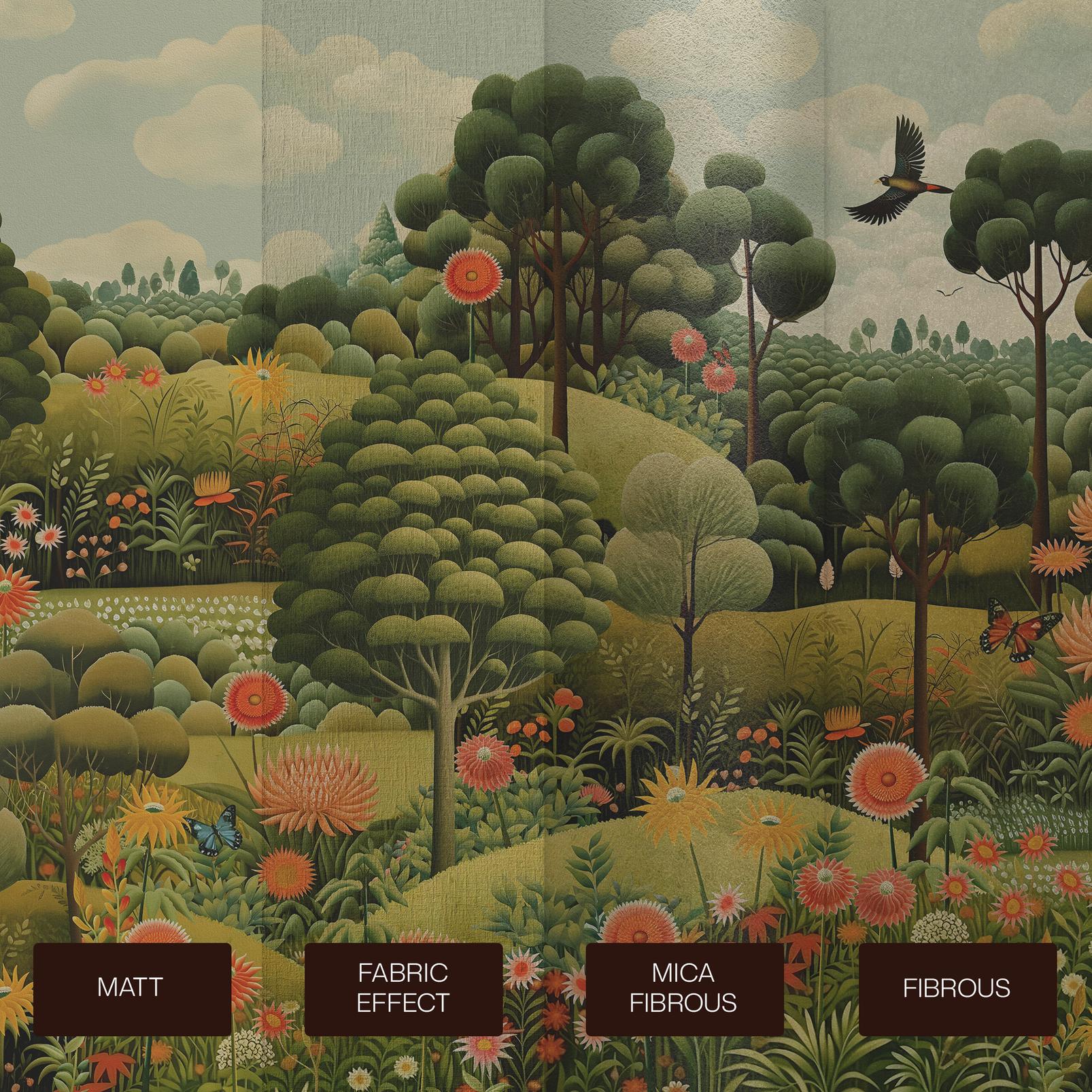 Arley Garden Day Bespoke Mural