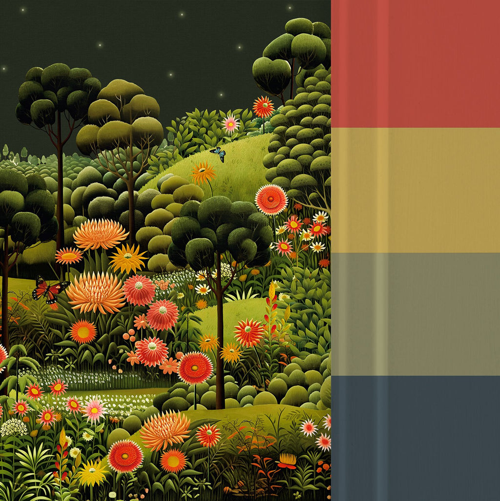 Arley Garden Dusk Bespoke Mural