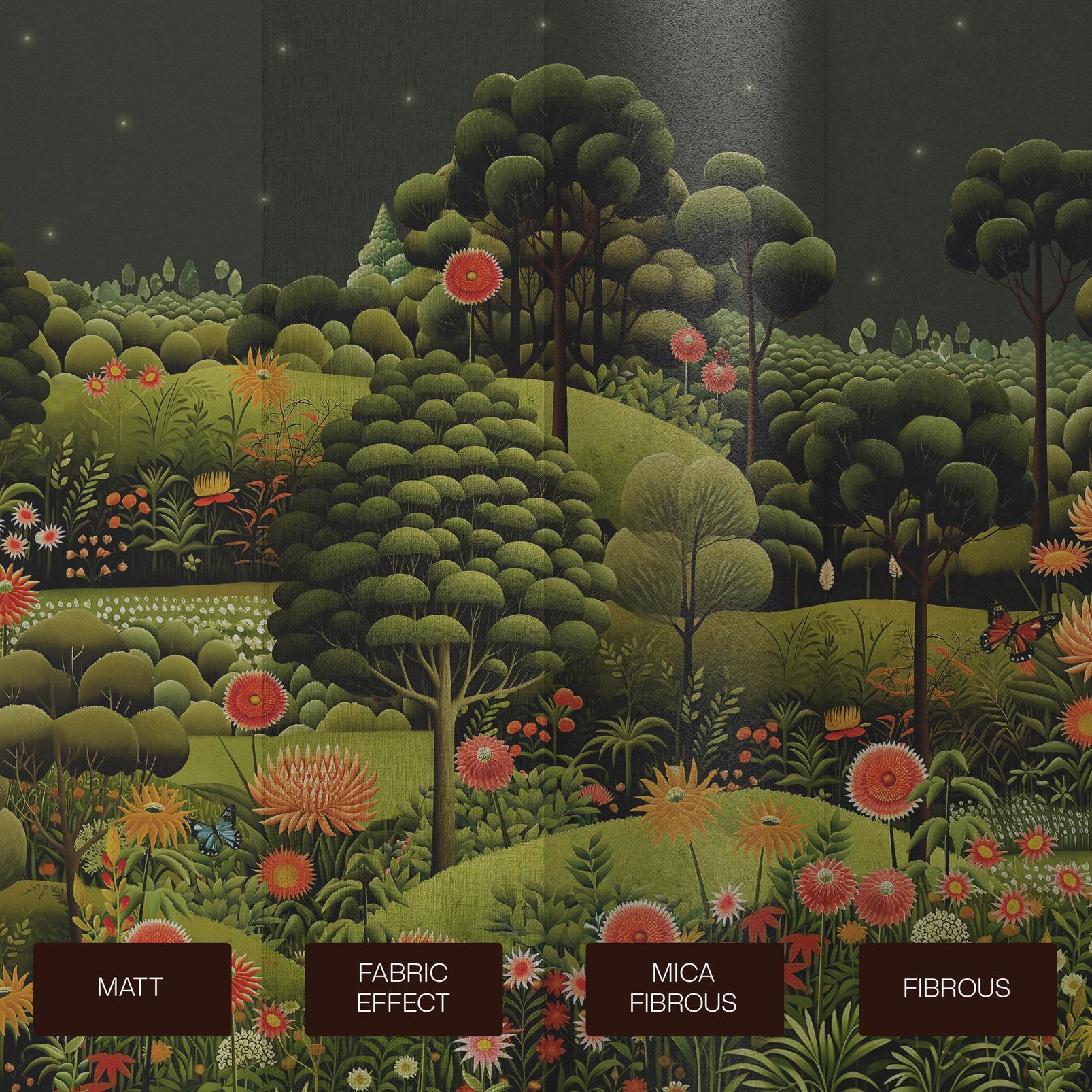 Arley Garden Dusk Bespoke Mural