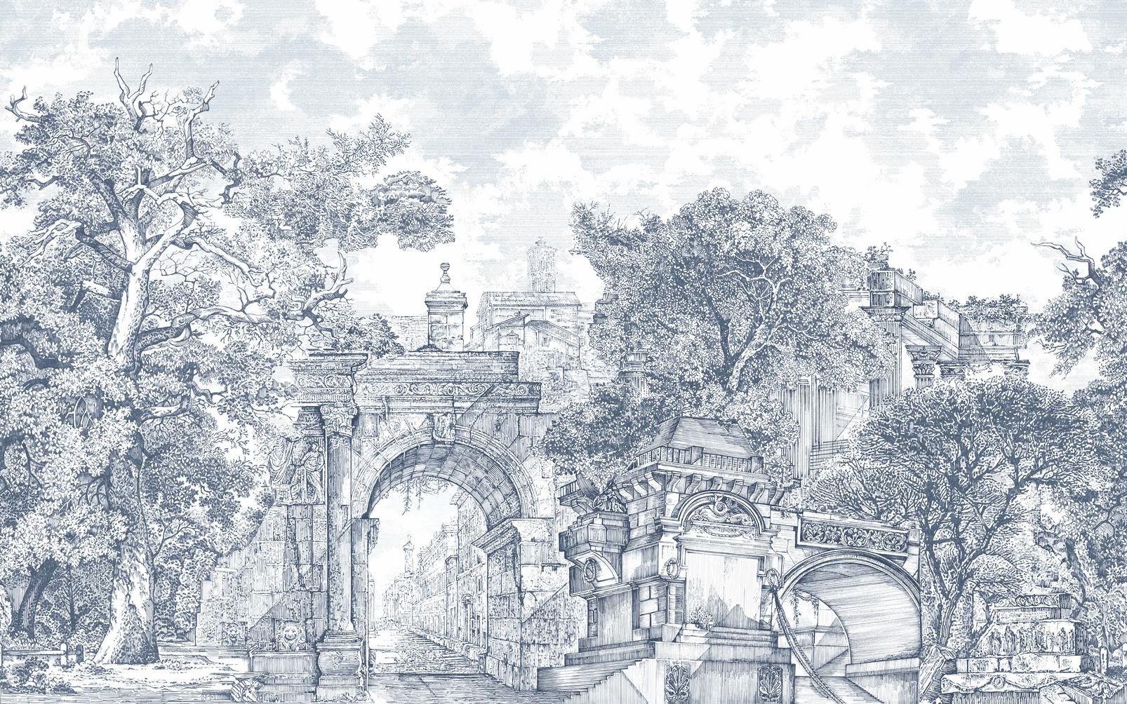 Rivington Folly Firework Bespoke Mural